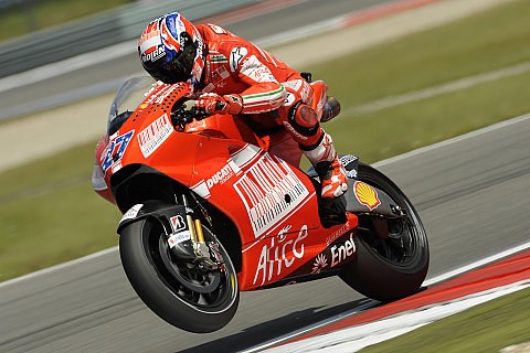 Ducati: Hayden macht Fortschritte: Mehr Regen für Stoner