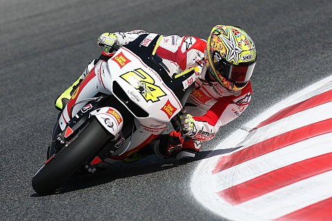 Honda Gresini noch nicht schnell genug: De Angelis schonte die Reifen