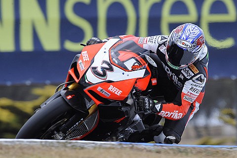 QP2: Biaggi als Favorit für Superpole: 50 Prozent Zeitverbesserungen