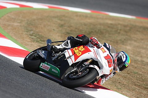 Starker Auftakt von Gresini: De Angelis blieb bei Sturz unverletzt