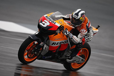 Pedrosa behält das Zepter: Pedrosa über eine Sekunde vorn