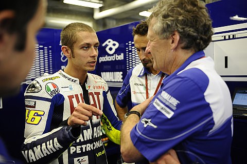 Rossi auf Gripsuche: Kann nicht am Maximum fahren