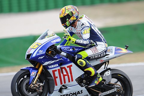 Rossi mit Heim-Pole: Klarer erster Platz für Rossi