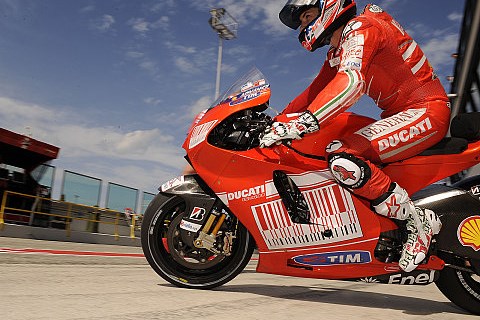 Hayden will morgen feiern können: Am Setup gezwickt