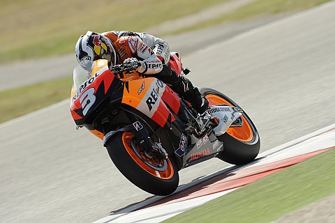 Pedrosa gab alles: Konnte die Pace nicht mitgehen