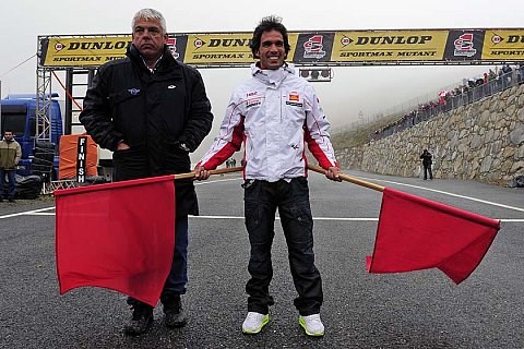 Elias bei der Supermoto WM: Elias machte den Starter