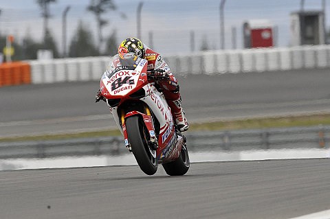 Fabrizio mit Freitags-Pole: Fabrizio, Rea, Haga, Spies