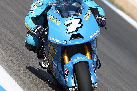 Zufriedenheit bei Suzuki: Vermeulen & Capirossi gut gelaunt