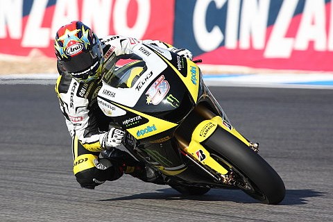 Edwards und Toseland glücklich: Edwards hätte beinahe Rossi angreifen können