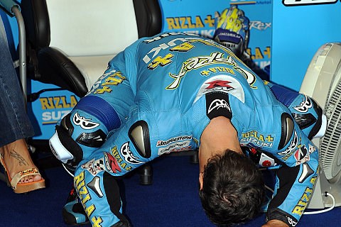 Capirossi von ganz hinten: Strafe für neuen Motor