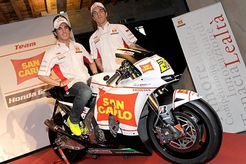 Der Gresini-Kampf geht in die nächste Runde: De Angelis und Elias wollen Werbung machen