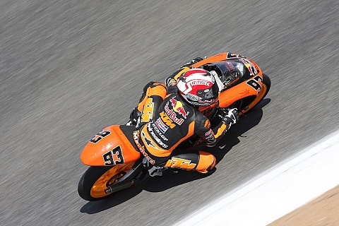 Marquez holt KTM noch eine Pole Position: Cortese fährt sich in Reihe eins