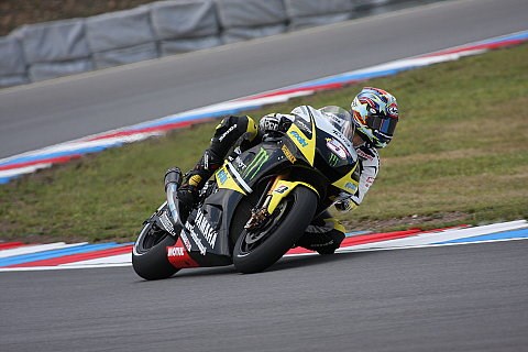 Edwards kämpfte in der Kurve: Toseland kämpfte mit dem Heck