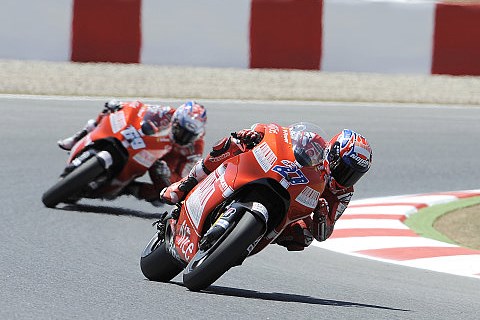 Stoner will Sieg beim Finale: Hayden feiert ersten Ducati-Geburtstag