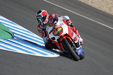 Barbera mit Bestzeit in Training eins: Aoyama lag vor Simoncelli