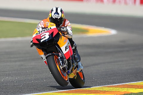 Pedrosa arbeitet noch am dritten Sektor: Dovizioso baut auf den Start