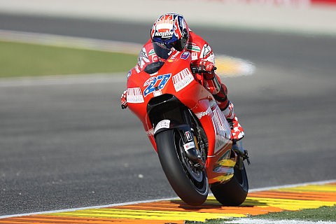 Stoner dominiert Warm-up in Valencia: Die Top Vier wurden aufgerieben