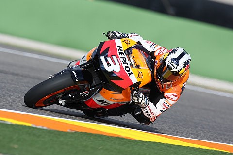 Pedrosa holt dominanten Sieg in Valencia: Stoner stürzt bereits vor dem Start