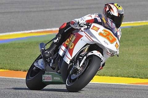 Melandri erlebte eine völlig andere Honda: Gute Eindrücke für Dovizioso