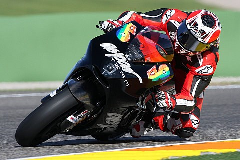 Barbera mag die Ducati: Vor allem die Front gefällt