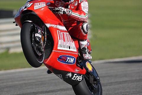 Stoner und Hayden blicken auf 2010: Stoner freute das Wetter