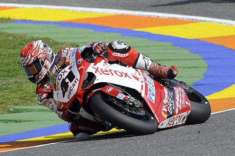 Ducati-Stars vom Wetter aufgehalten: Ein Nachmittag musste reichen