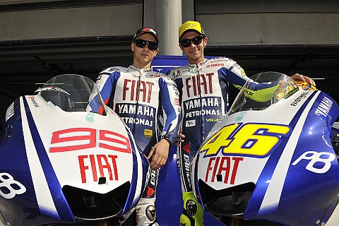 Kein Datenaustausch bei Yamaha: Rossi vs. Lorenzo