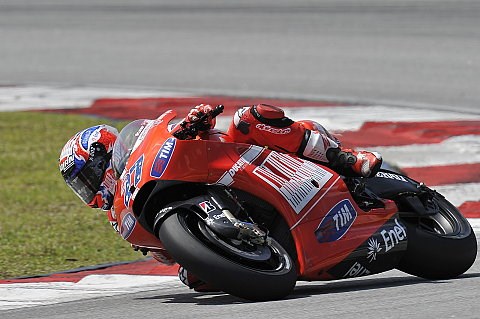 Stoner ortete Fortschritte: Hayden im Regen der Schnellste