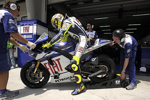 Rossi nur noch mit Arbeiten an der Elektronik: Schnell woanders hin