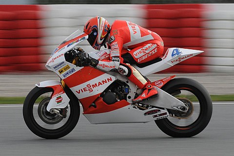 Bradl fuhr nur am Sonntagnachmittag: Sturz im falschen Moment