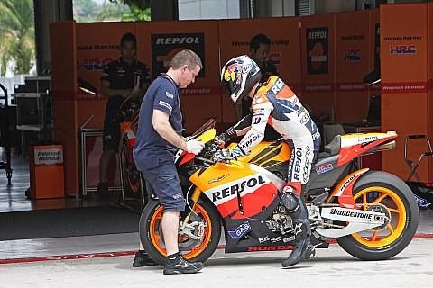 Probleme für Dovizioso und Pedrosa: Modifikationen brachten Verbesserungen