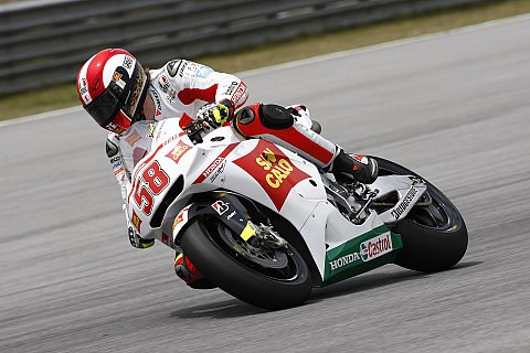 Bei Gresini war nur Simoncelli zufrieden: Melandri wählte den falschen Weg