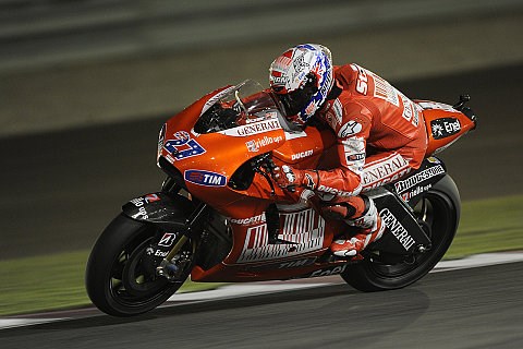 MotoGP Warm-up: Stoner weiter am schnellsten: Rossi nach wie vor Zweiter