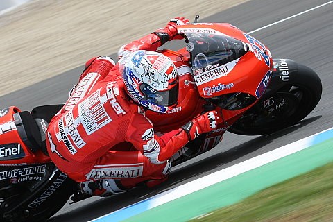 Stoners Kampf mit längeren Lenkstangen: Hayden wieder von Le Mans gequält