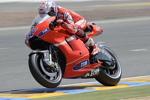 Bei Stoner stimmt die Rennpace, bei Hayden nicht: Unterschiedliche Sichtweisen im Ducati-Werksteam