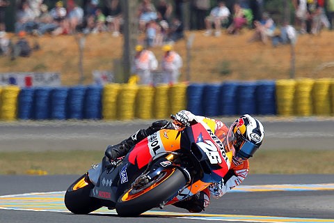 Pedrosa gefiel die letzte Runde nicht so gut: Dovizioso bekam Glückwünsche