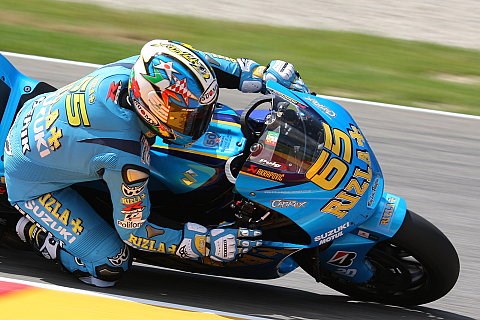 Für Capirossis Maschine wurde es zu warm: Bautista möchte einfach nur ins Ziel