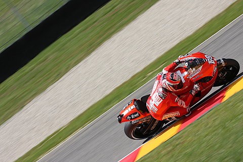 Hayden riskierte im Qualifying: Eher stürzen als hinten stehen