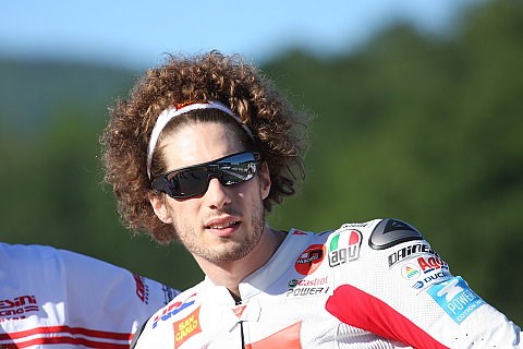 Simoncelli sah das Licht: Bei Melandri wurde es nur schlimmer