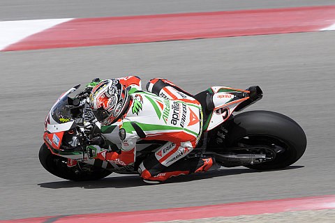 Biaggi beim Test in Misano vorn: Am Nachmittag kaum gefahren