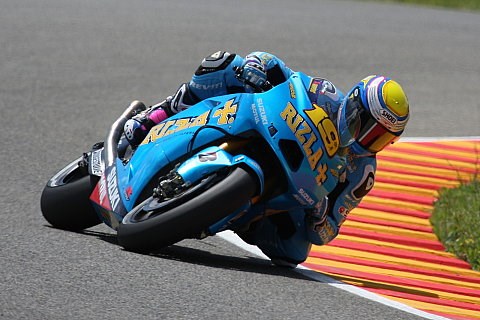 Kälte bleibt Suzukis Problem: Capirossi und Bautista hatten keinen Grip