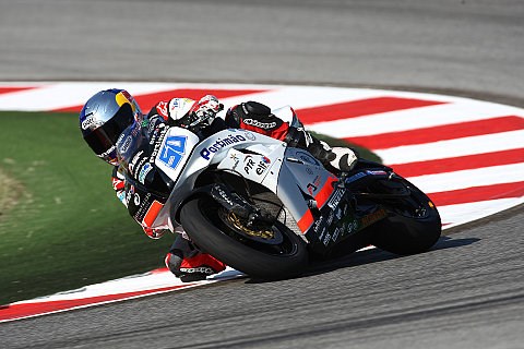 Laverty gewinnt Supersport-Lauf in Misano: Laverty, Sofuoglu und Lascorz auf dem Podest