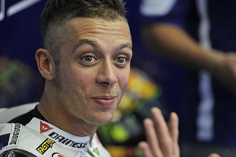Rossi fährt heute in Misano Superbike: Test zur Überprüfung der Fitness