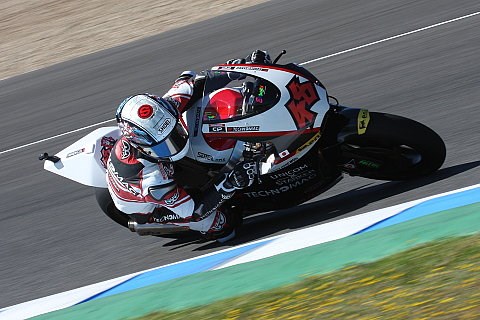 Tomizawa Regenschnellster im Warm-up: Aegerter erreicht Rang zwei