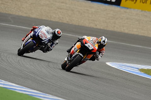 Für Pedrosa wird der Titel schwierig: Lorenzo ist sich noch nicht sicher