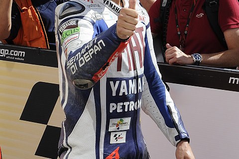 Stimmen vom Podest : Souveräner Lorenzo klagt über hartes Rennen