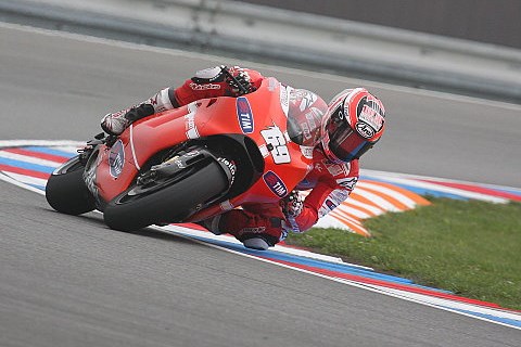 Hayden überzeugten neue Radgabeln nicht: Kurvenmitte war schlecht