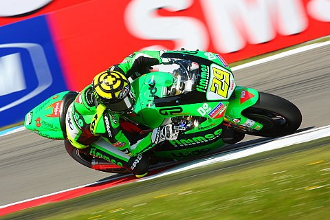 Iannone sichert sich in Aragon Moto2-Pole: Erste Reihe für Redding und De Angelis