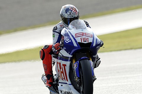 Lorenzo im FT2 vorn: Lorenzo und Rossi tauschen die Plätze