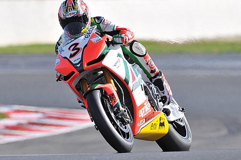 Biaggi und Smrz vor der Superpole obenauf: Doppelführung Aprilia